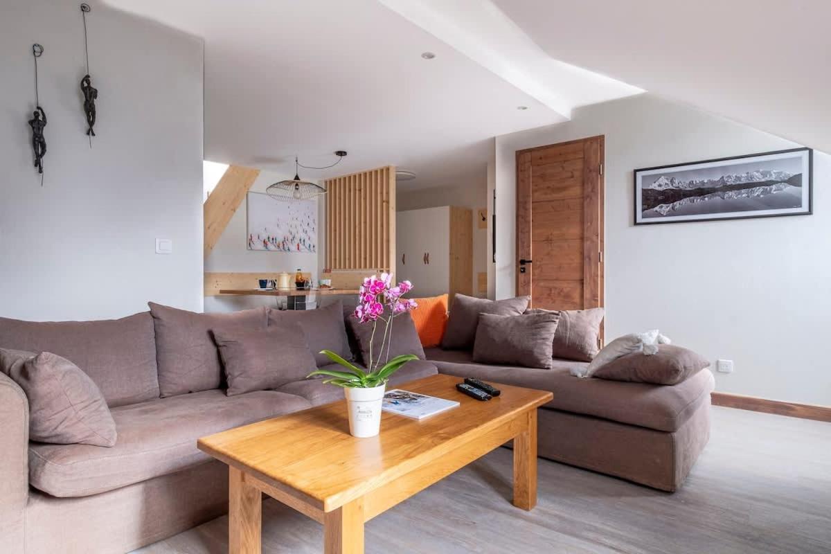 L'Appart 52, Magnifique Duplex En Plein Coeur De Chamonix-Mont-Blanc Εξωτερικό φωτογραφία